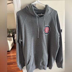 New Era Women’s Gray Cubs Pullover Hoodie